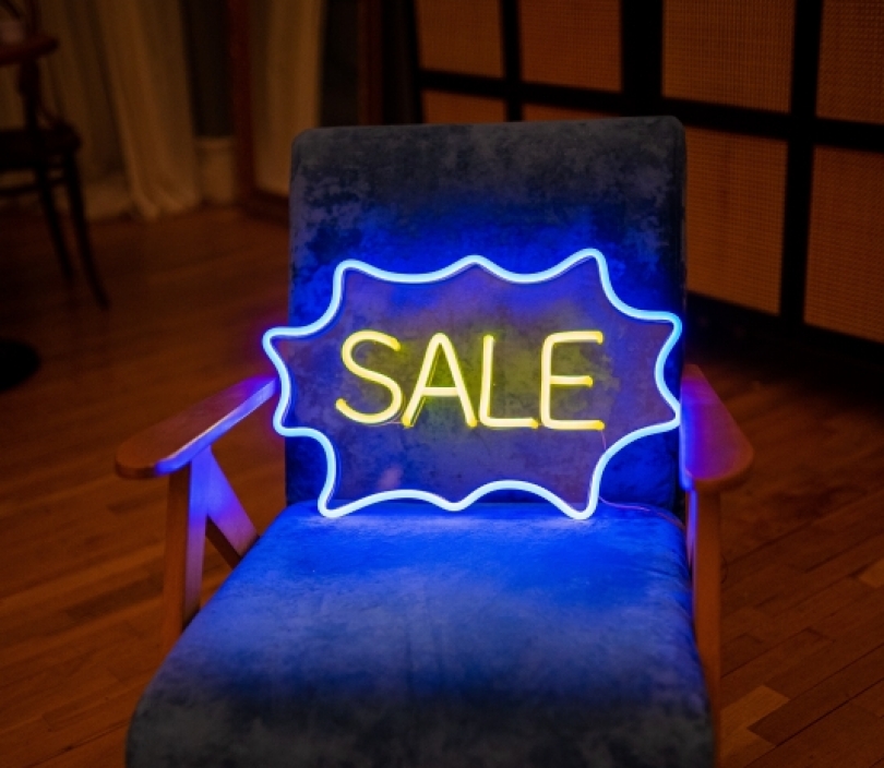 Sale, Unbreakable Neon Sign, Neon Nightlight, Beautiful Gift.