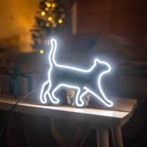 A Walking Cat, Unbreakable Neon Sign, Neon Nightlight