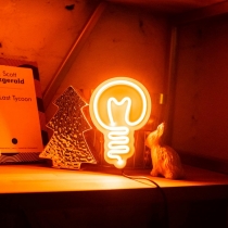 A Little Bulb, Unbreakable Neon Sign