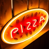 Pizza Unbreakable Neon Sign
