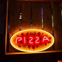 Pizza Unbreakable Neon Sign