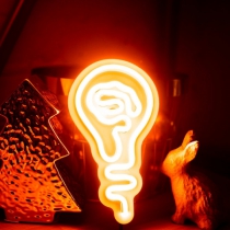 A Little Idea Bulb, Brain Bulb, Unbreakable Neon Sign