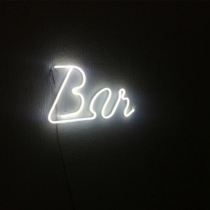 Bar, Unbreakable Neon Sign Night Light, Frameless