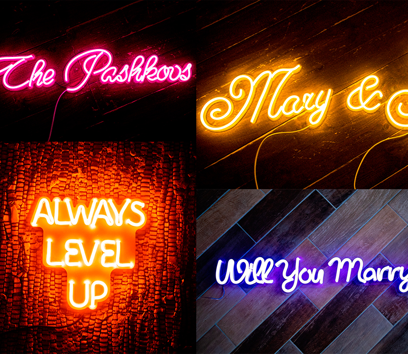 Customized Led neon signs