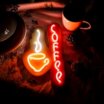 Coffee (small), Unbreakable Neon Sign, Neon letters