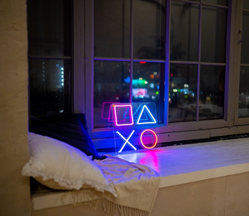 Gaming Sign, Unbreakable Neon Sign, Neon Nightlight, Beautiful Gift.