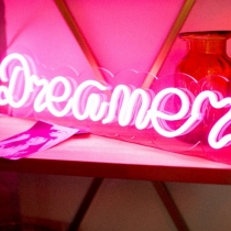 Dreamer, Unbreakable Neon Sign, Neon Letters